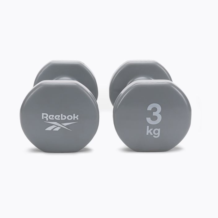 Reebok dumbbells 2 pcs. 1-4 kg grey RAWT-16151 3