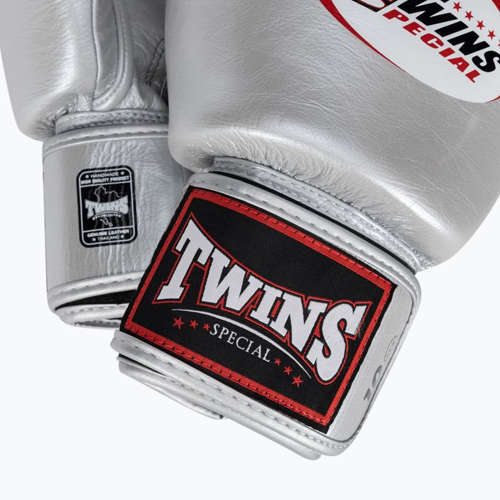 Boxing gloves Twinas Special BGVL3 silver 5