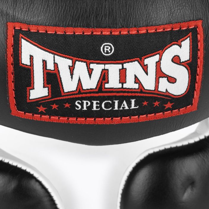Twins Special Sparring boxing helmet black 4