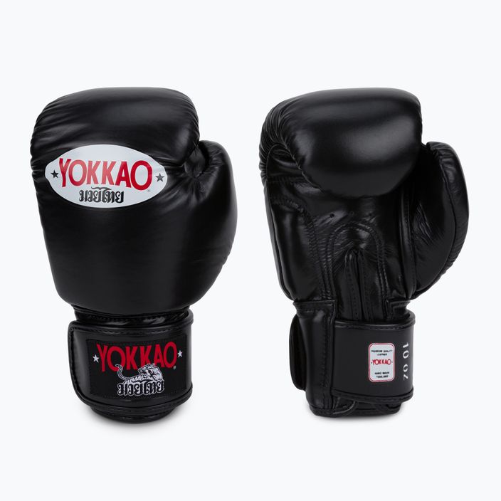 YOKKAO Matrix boxing gloves black BYGL-X-1 3