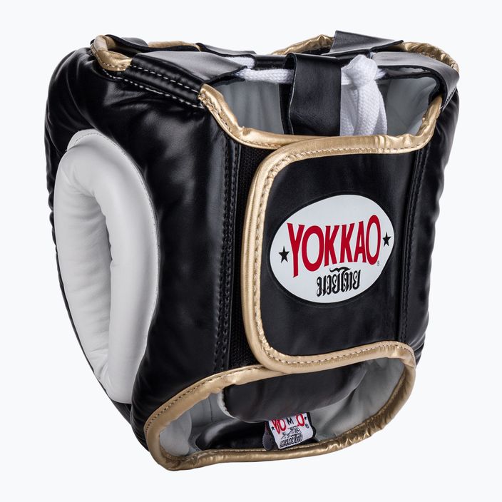 YOKKAO Training Headguard combat sports helmet black HYGL-1-1 2
