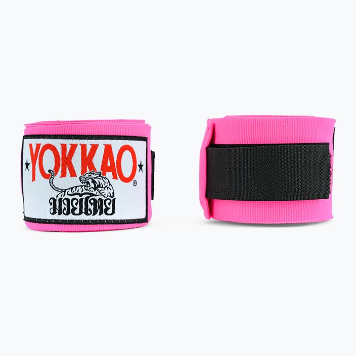 YOKKAO boxing bandages pink HW-2-8 3