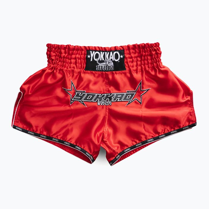 YOKKAO Institution MMA shorts red TYBS-I-2