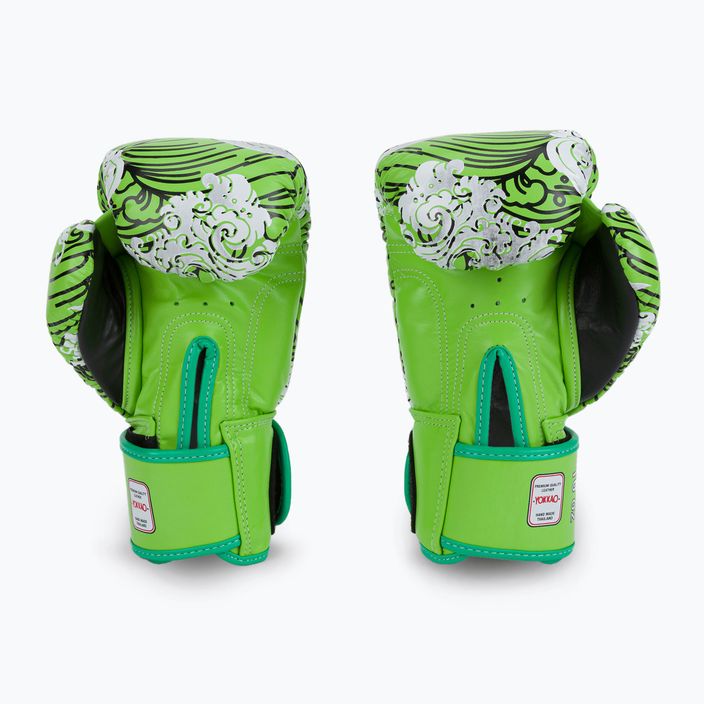 YOKKAO Hawaiian green boxing gloves FYGL-71-20 2