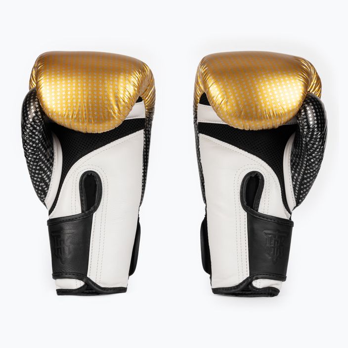 Top King Muay Thai Super Star Air gold boxing gloves 2