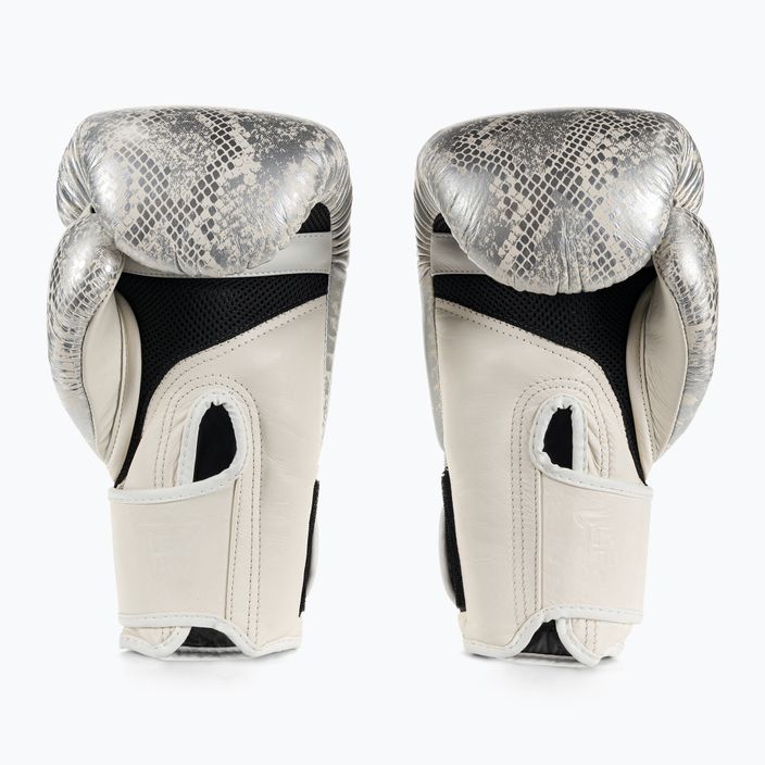 Top King Muay Thai Super Star Snake white boxing gloves TKBGSS-02A-WH 2