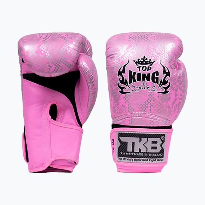 Top King Muay Thai Super Star "Air" pink boxing gloves TKBGSS 7