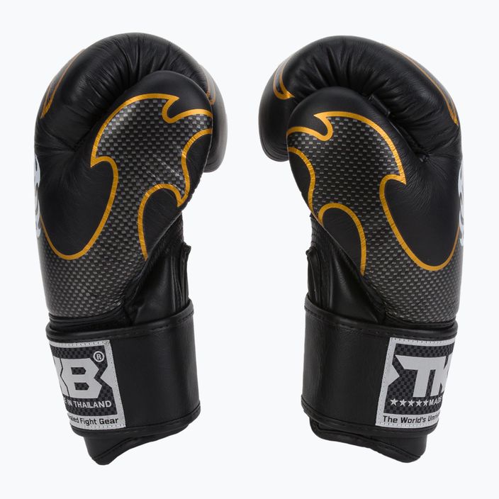 Top King Muay Thai Empower boxing gloves black TKBGEM 4