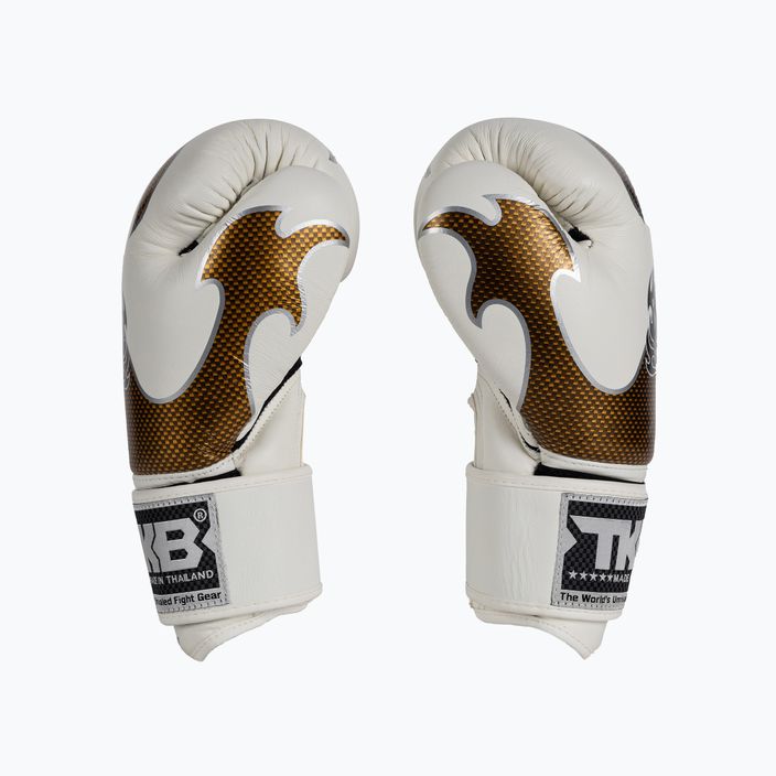 Top King Muay Thai Empower white boxing gloves TKBGEM-01A-WH 4