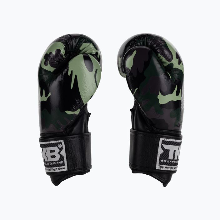 Top King Muay Thai Empower green boxing gloves TKBGEM-03A-GN 4