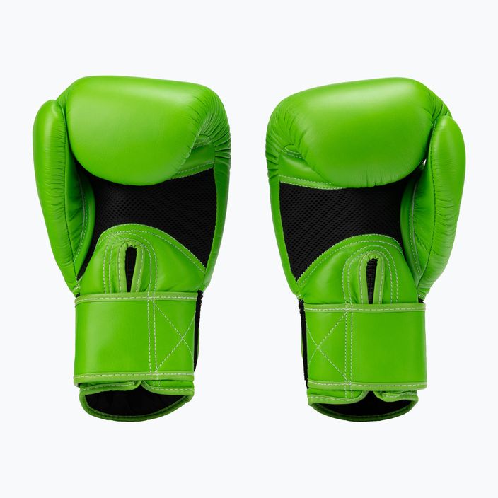 Top King Muay Thai Ultimate Air green boxing gloves TKBGAV-GN 3
