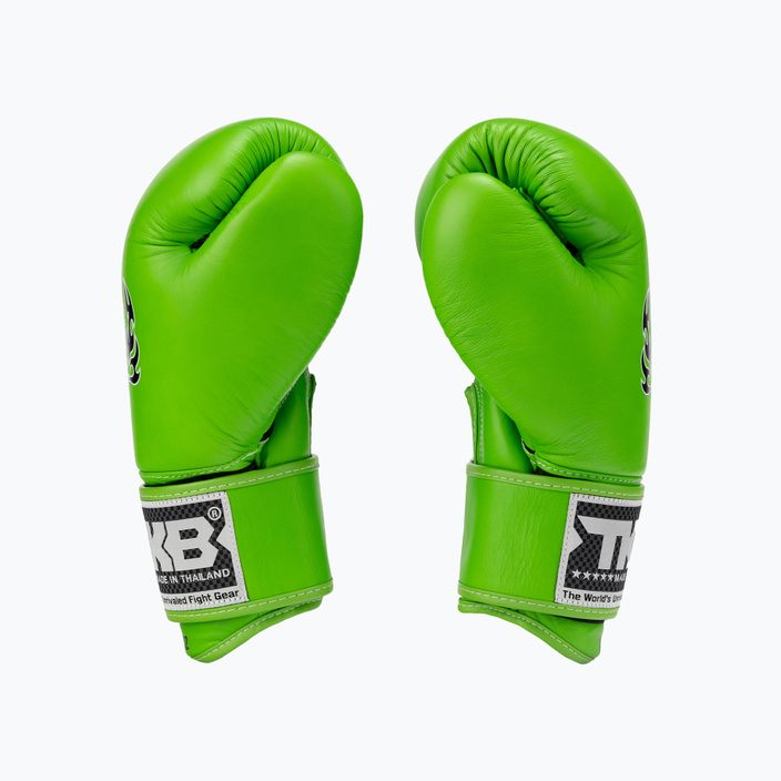 Top King Muay Thai Ultimate Air green boxing gloves TKBGAV-GN 4