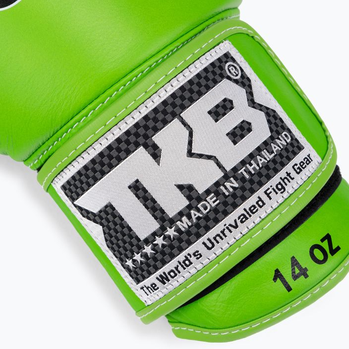 Top King Muay Thai Ultimate Air green boxing gloves TKBGAV-GN 5