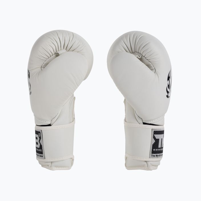 Top King Muay Thai Super White Boxing Gloves TKBGSV-WH 4