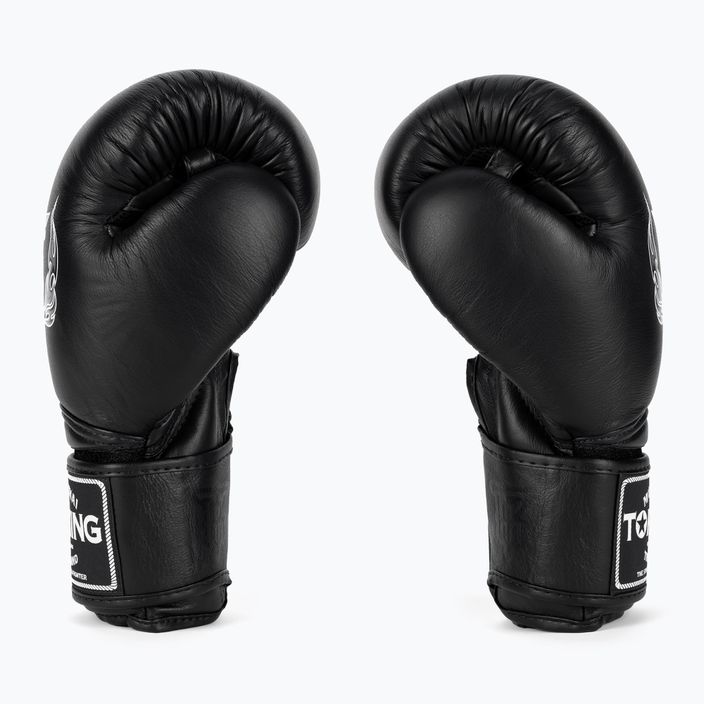 Top King Muay Thai Super Air boxing gloves black 4