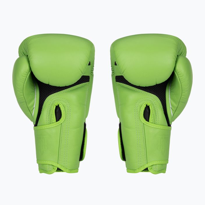 Top King Muay Thai boxing gloves Super Air green 2