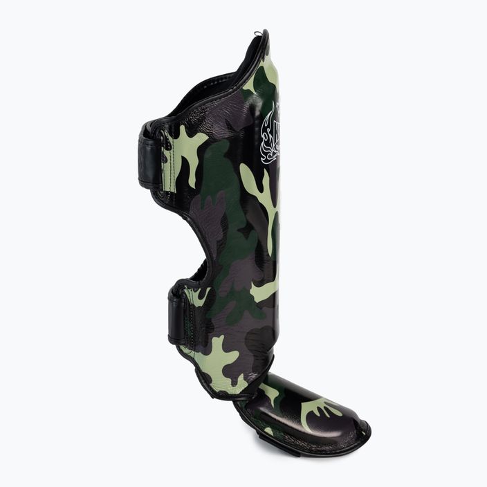 Top King Empower Camouflage green tibia and foot protectors TKSGEM-03-GN-L 2