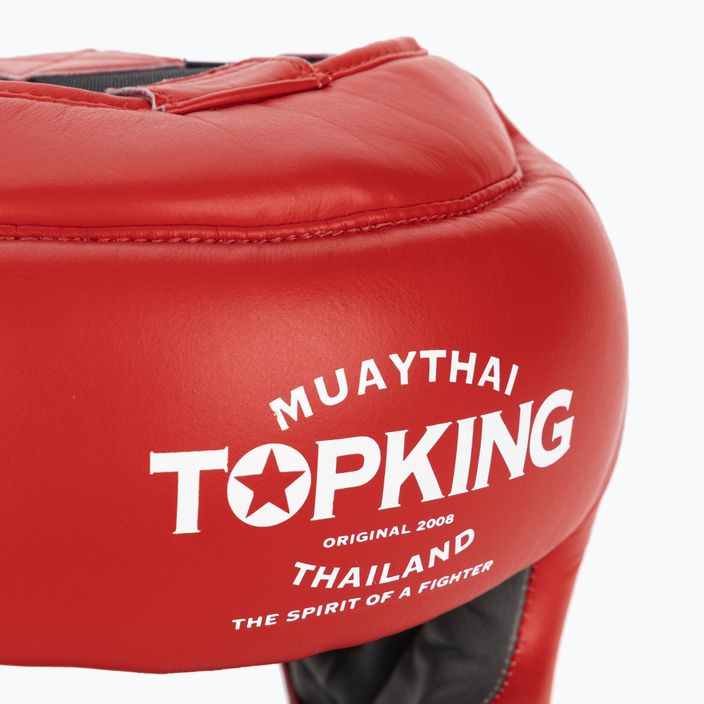 Boxing helmet Top King Full Coverage red 5