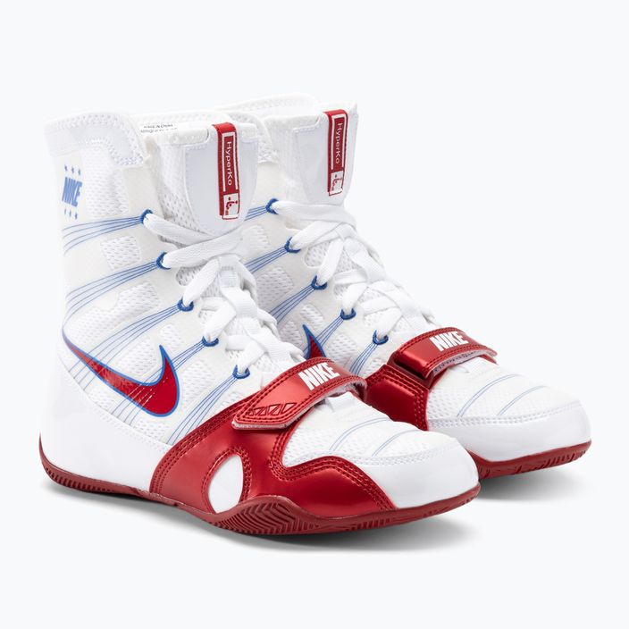 Nike Hyperko MP white/varsity red boxing shoes 4