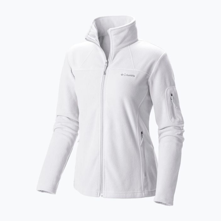 Columbia Fast Trek II women's fleece sweatshirt white 1465351 7