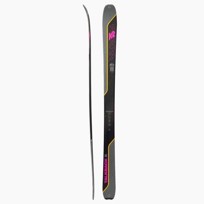 Women's skate ski K2 Talkback 88 grey 10E0601 2