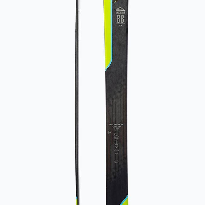 K2 Wayback 88 green 10E0202 skit ski 5