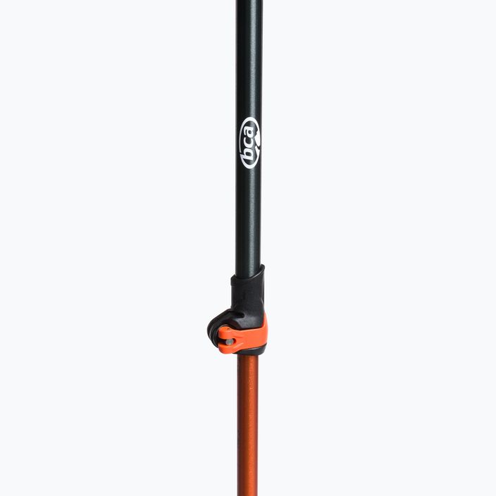 BCA Scepter Alu black-orange ski poles 23E0201/11 2