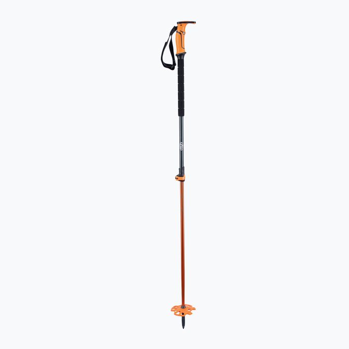 BCA Scepter Alu black-orange ski poles 23E0201/11 8
