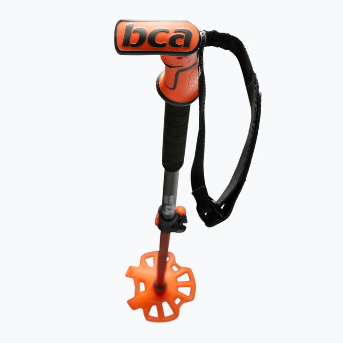 BCA Scepter Alu black-orange ski poles 23E0201/11 9