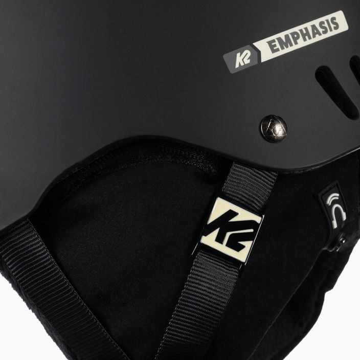 K2 Emphasis ski helmet black 10E4008.1.1.M 8