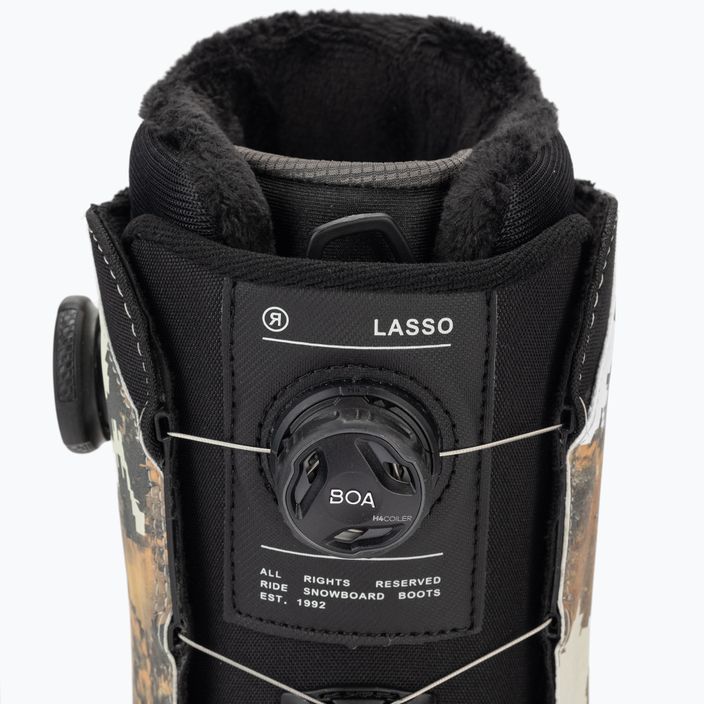 Men's snowboard boots RIDE LASSO black-brown 12E2006.1.6 7