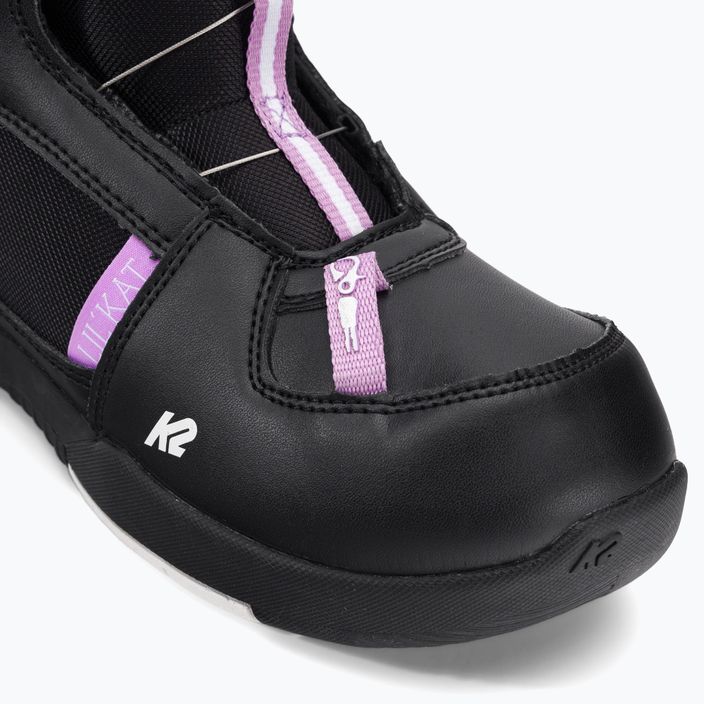 Children's snowboard boots K2 Lil Kat black 11F2034 6