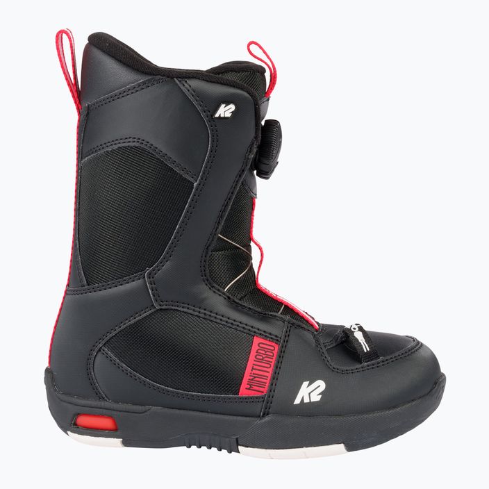 Children's snowboard boots K2 Mini Turbo black 11F2033 8