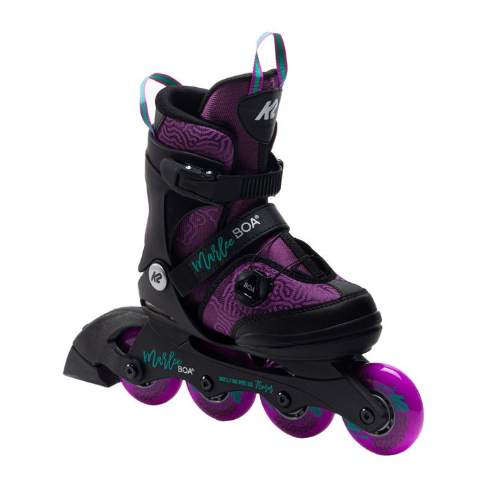 K2 Marlee Boa purple children's roller skates 30G0186
