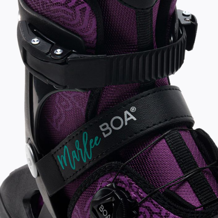 K2 Marlee Boa purple children's roller skates 30G0186 6