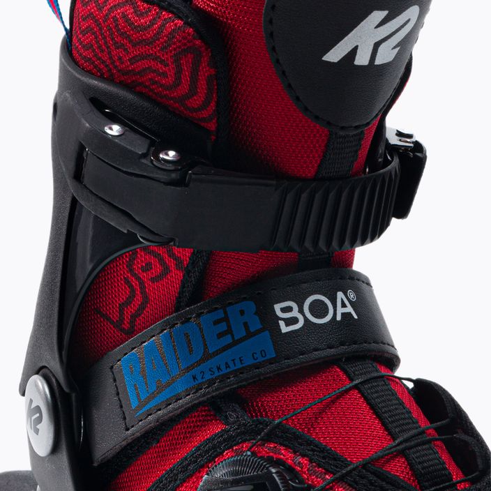 K2 Raider Boa children's roller skates red 30G0185 6