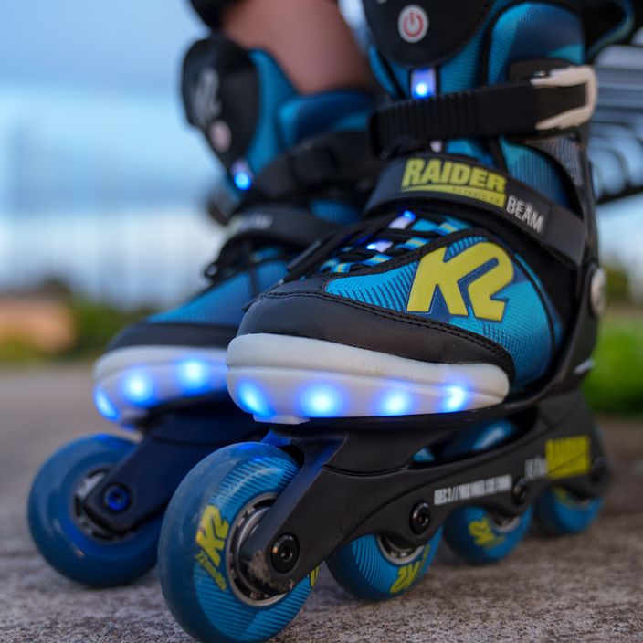 K2 Raider Beam children's roller skates blue 30G0135 8