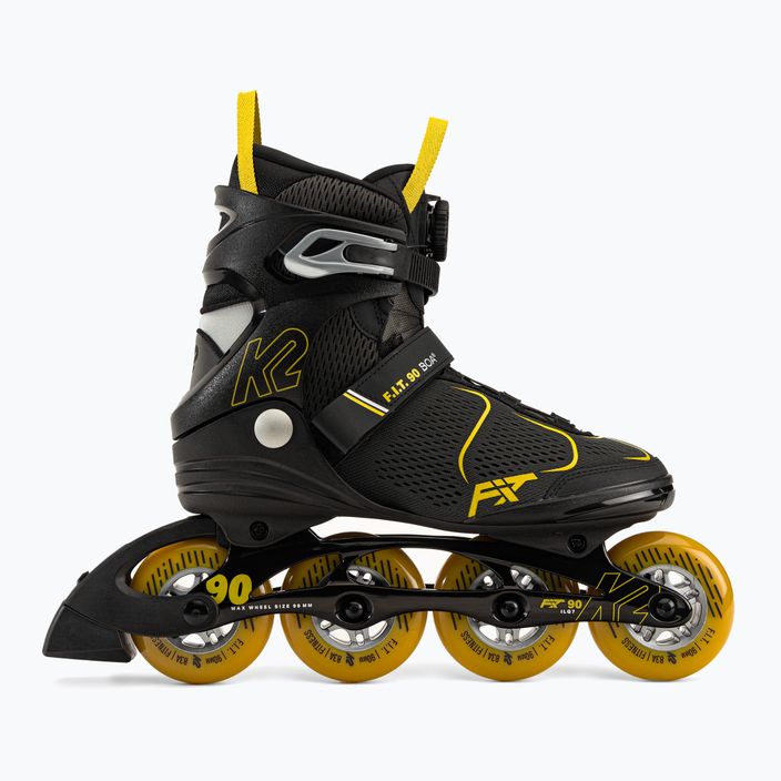 Men's roller skates K2 F.I.T. 90 Boa black 30G0815 2