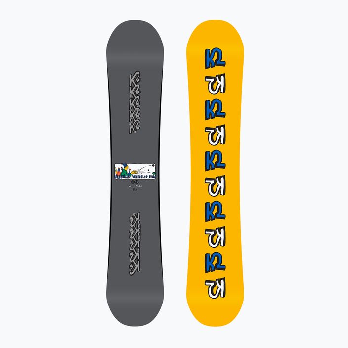 K2 World Peace grey-yellow snowboard 11G0043/1W