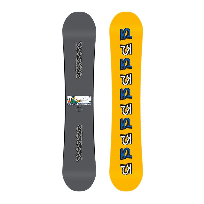K2 World Peace grey-yellow snowboard 11G0043/1W 2