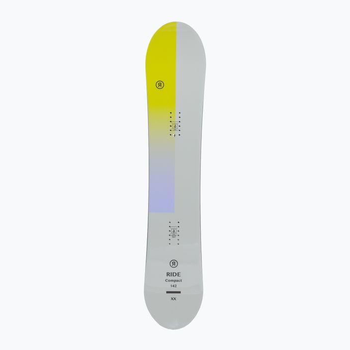 Women's snowboard RIDE Compact grey-yellow 12G0019 3