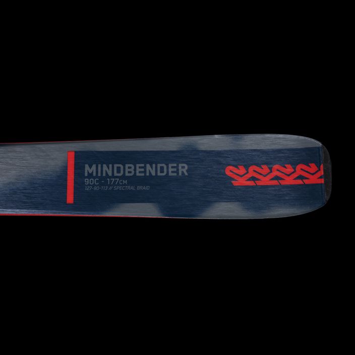 K2 Mindbender 90C grey-blue skit ski 10G0104.101.1 16