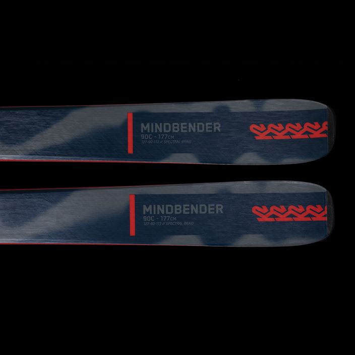 K2 Mindbender 90C grey-blue skit ski 10G0104.101.1 17
