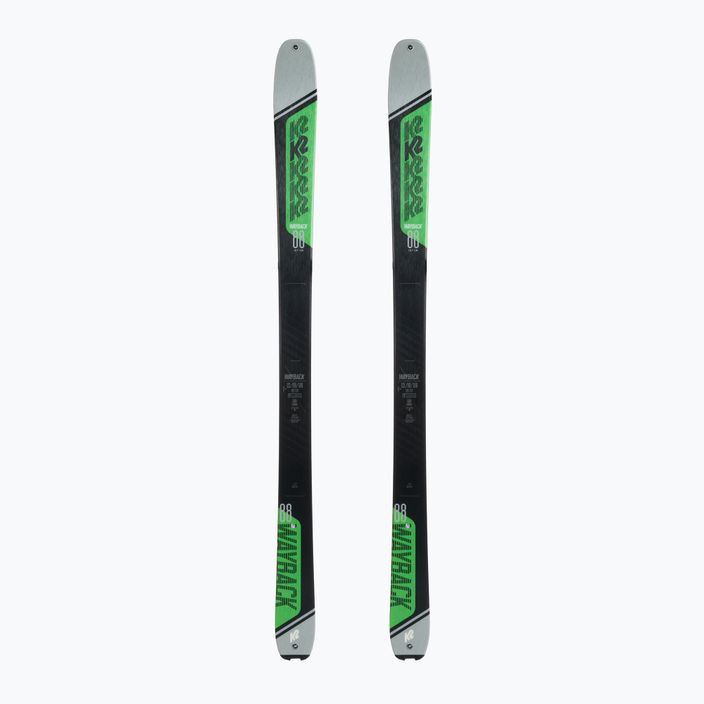 K2 Wayback 88 grey-green skis 10G0202.101.1
