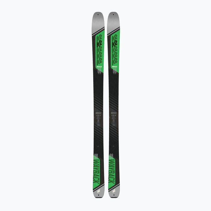 K2 Wayback 88 grey-green skis 10G0202.101.1 9
