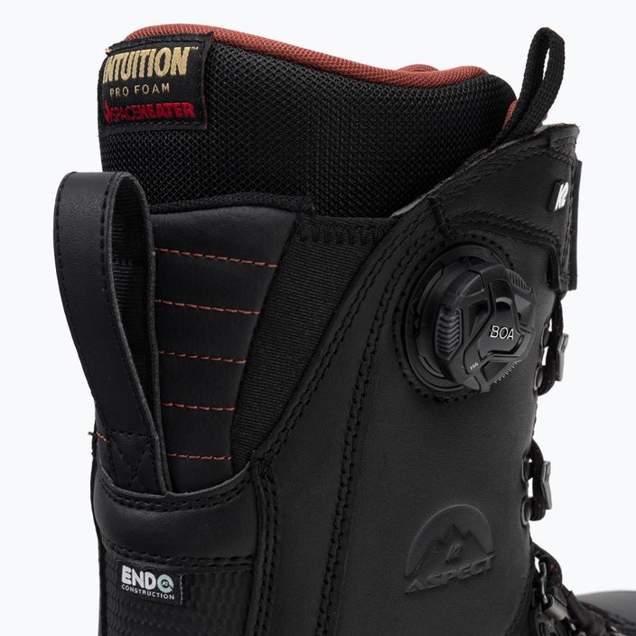 K2 Aspect black snowboard boots 11G2032 8