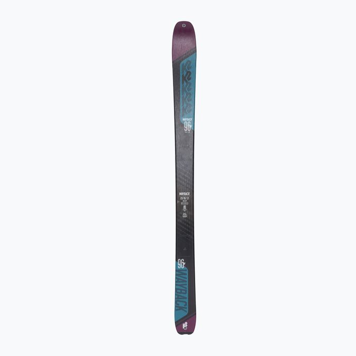 Women's skate ski K2 Wayback 96 W blue-purple 10G0600.101.1 7