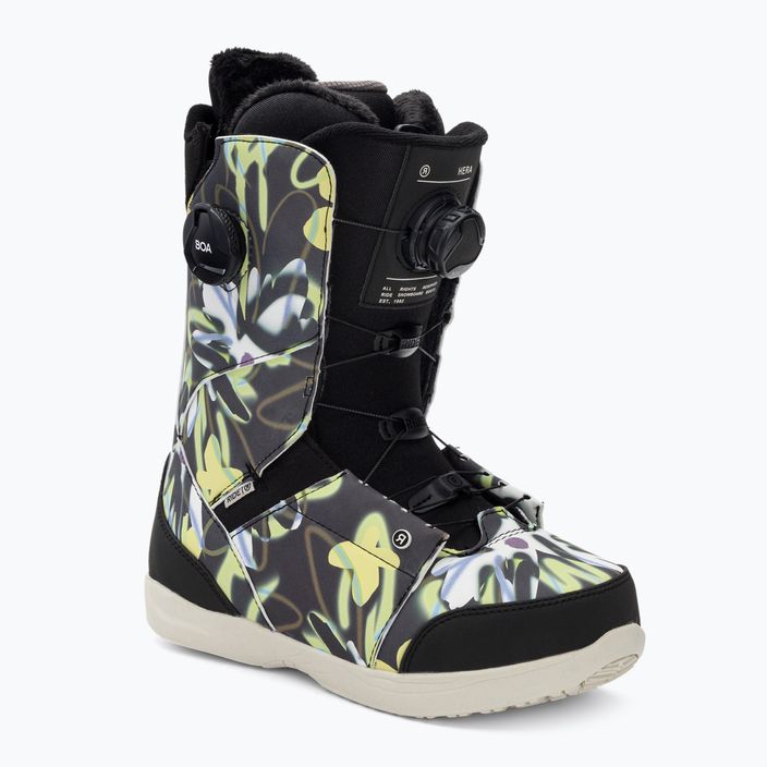 Women's snowboard boots RIDE Hera black-green 12G2016