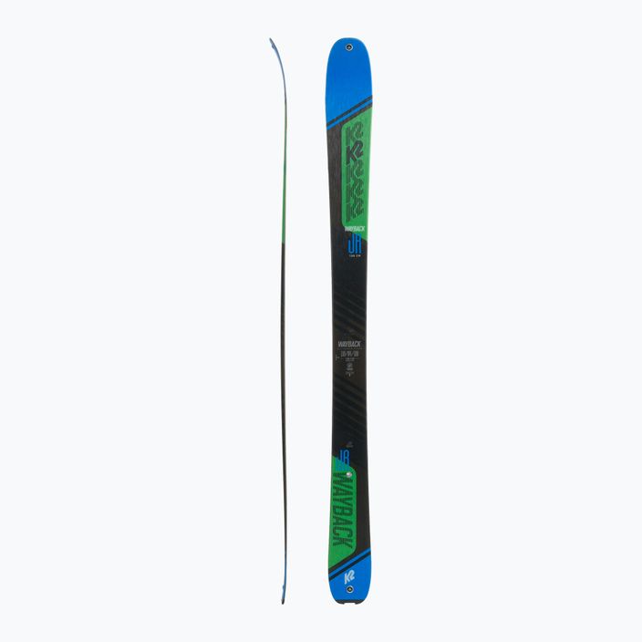 K2 Wayback Jr children's skate ski blue-green 10G0206.101.1 2