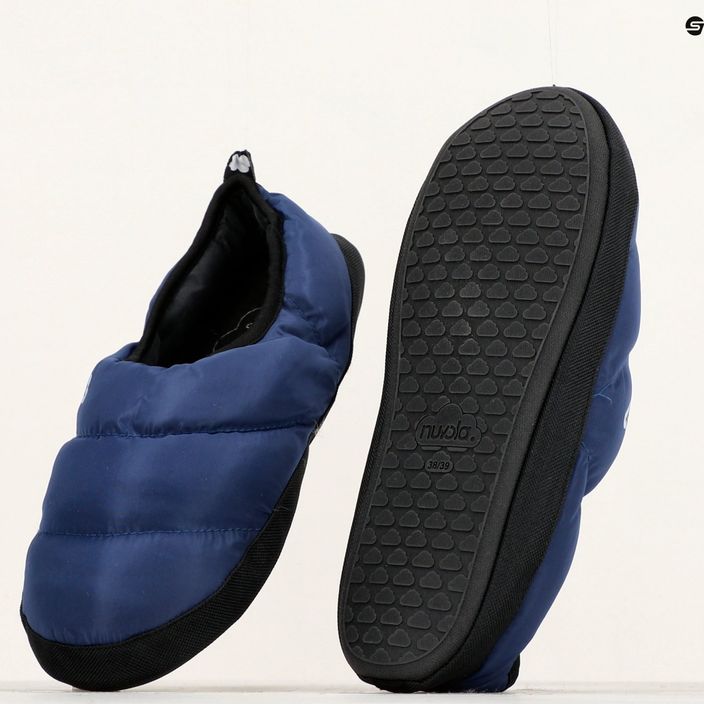 Nuvola Classic dark blue winter slippers 10